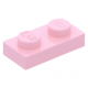 LEGO lapos elem 1x2, világos rózsaszín (3023)